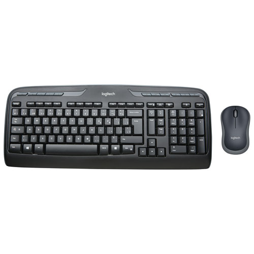 Image 1 de 9.. Ensemble avec clavier et souris sans fil MK320 de Logitech - Français