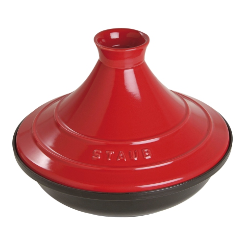 Image 1 de 7.. Tajine rouge cerise de Staub – 11 po/28 cm