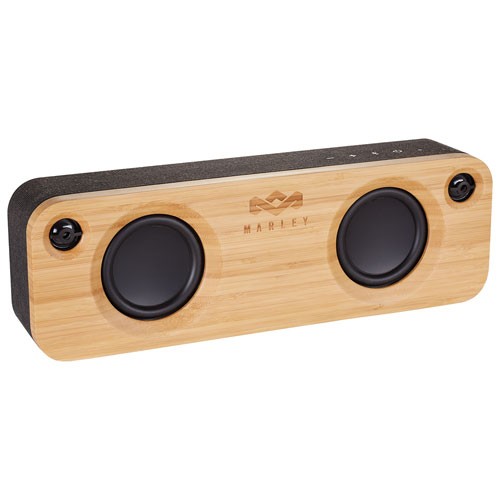 Image 1 de 4.. Enceinte sans fil Bluetooth Get Together de House of Marley - Noir emblématique