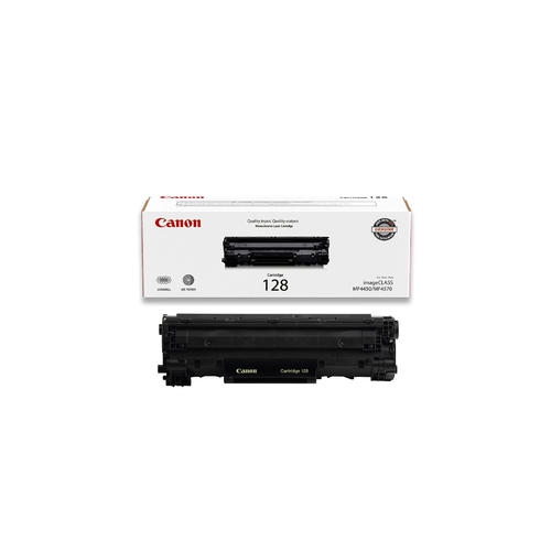 Image 1 of 1.. Canon 128 3500B001AA Black Toner Cartridge For Canon Image Class Laser Printer
