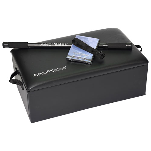 Image 1 de 2.. Boîte et bâton pour appareil AeroPilates Reformer de Stamina