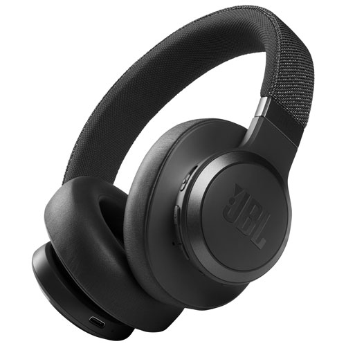 Image 1 of 10.. JBL Live 660NC Over-Ear Noise Cancelling Bluetooth Headphones - Black