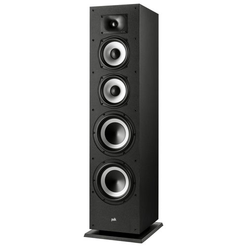 Image 1 de 4.. Haut-parleur colonne de 200 W Monitor XT70 de Polk Audio - Unité - Noir minuit
