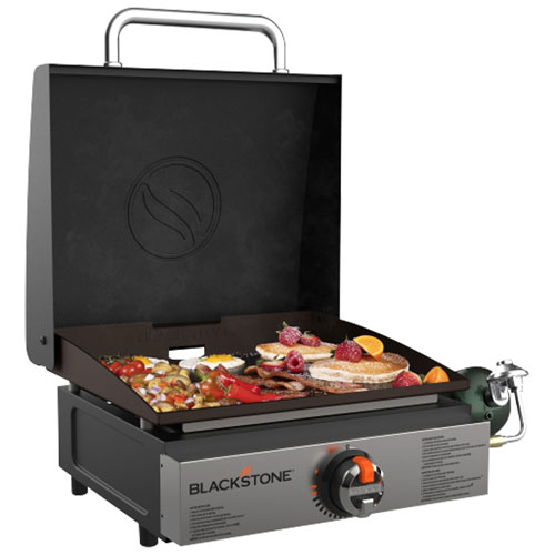 Image 1 of 1.. Blackstone 17″ Original Tabletop Griddle with Hood
