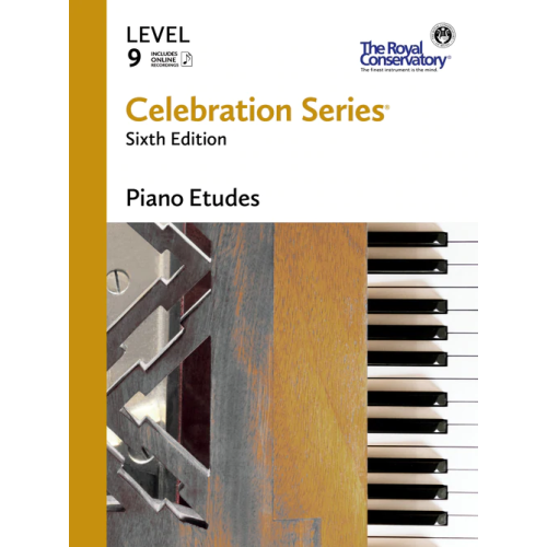 Image 1 de 1.. RCM série Celebration 6e édition piano Etudes niveau 9 C6E09
