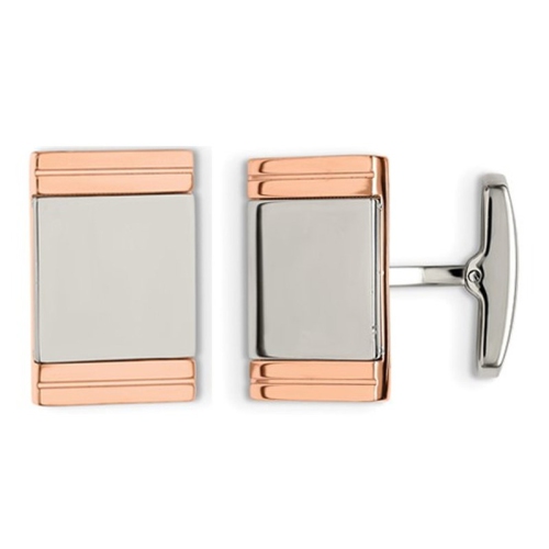 Image 1 de 2.. Couchettes polies en acier inoxydable rose