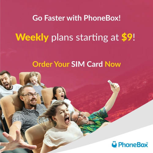 Image 1 of 4.. PhoneBox Canada Weekly Prepaid SIM Card | Choose one of The 7 Days Plan! 5G Data! No overage fees! Travel SIM Card