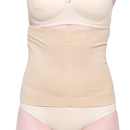 Image 1 de 4.. Pantalon amincissant en tissu très mince à taille élastique