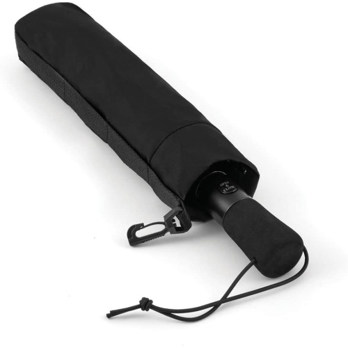 Image 1 de 4.. Parapluie géant WindPro à ouverture et fermeture automatique, noir, taille unique
