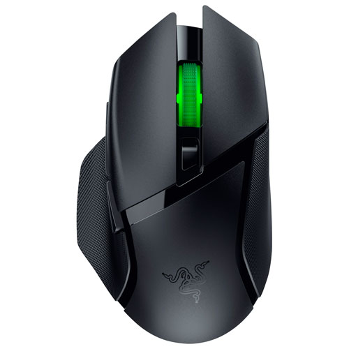 Image 1 de 6.. Souris de jeu optique sans fil de 18 000 ppp Basilisk V3 X HyperSpeed de Razer - Noir classique