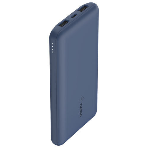 Image 1 of 5.. Belkin 10000 mAh Dual USB Power Bank - Blue