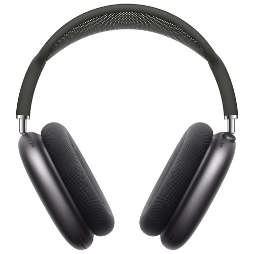 Image 1 de 4.. Boîte ouverte - Casque d'écoute Bluetooth à suppression du bruit AirPods Max d'Apple - Gris cosmique