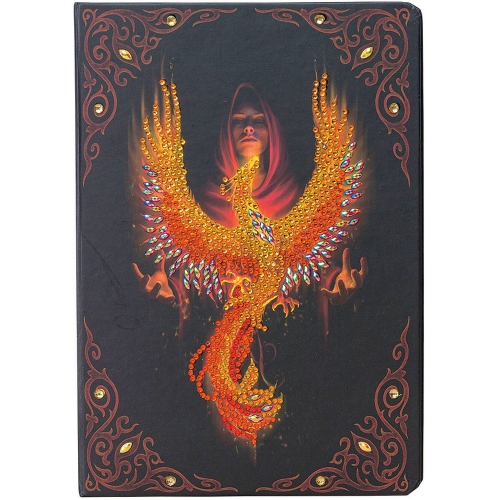 Image 1 de 1.. Crystal Art - CA Notebook - Phoenix Rising