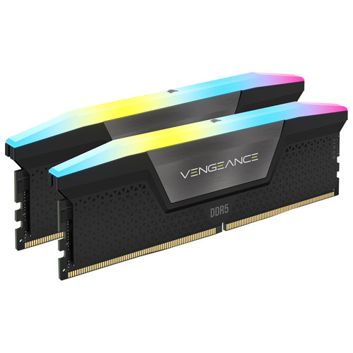 Image 1 of 5.. Corsair Vengeance RGB 32GB DDR5 6400MHz Desktop Memory (CMH32GX5M2B6400C32)