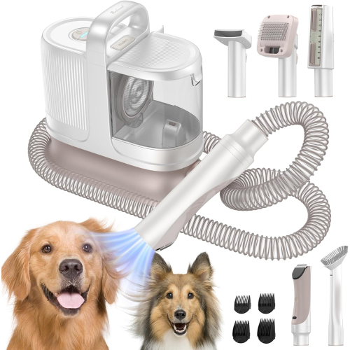 Image 1 of 8.. Redroad Pet Grooming Kit & 6-in-1 Vacuum Cleaner Trimmer, P17