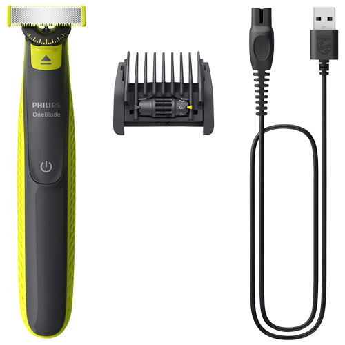 Image 1 de 10.. Rasoir/tondeuse pour le visage/peau humide et sèche OneBlade 360 de Philips