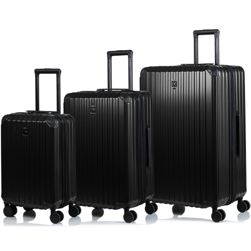 Image 1 de 6.. Ensemble de valises rigides extensibles de la collection Element 3pc de CHAMPS
