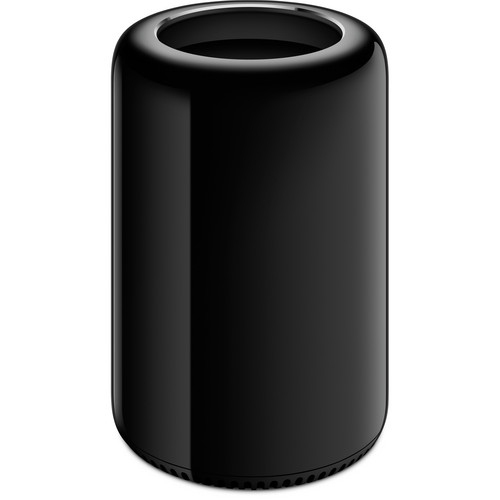 Image 1 de 2.. Remis à neuf - 2013 ordinateur de bureau Mac Pro d'Apple avec processeur Core 6-Core d'3,5&nbsp;GHz et disque SSD 256&nbsp;Go d'16&nbsp;Go