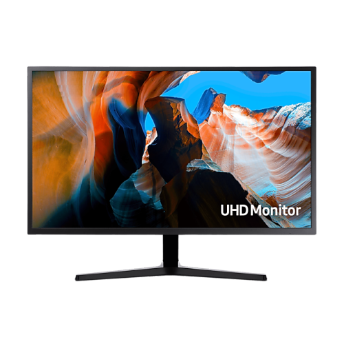 Image 1 de 10.. Boîte ouverte : moniteur FreeSync UHD UJ59 4K Hz de 32 po de Samsung avec 2x ports HDMI, 1x port DisplayPort et fonction d'incrustation d'image