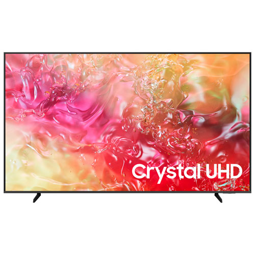 Image 1 de 8.. Téléviseur intelligent Tizen HDR LED UHD 4K de 65 po de Samsung - 2024