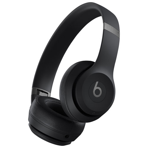 Image 1 de 8.. Casque d'écoute Bluetooth à isolation sonore Solo 4 de Beats by Dr. Dre - Noir mat
