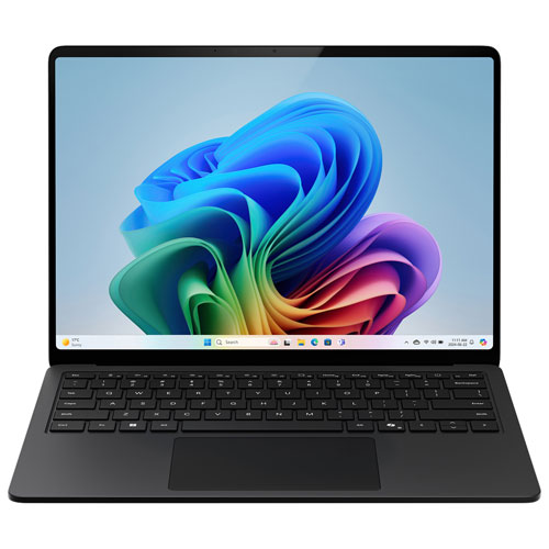 Image 1 de 7.. Portable Surface Laptop Copilot+ PC à écran tactile de 13,8 po de Microsoft (2024) - Noir - Ang