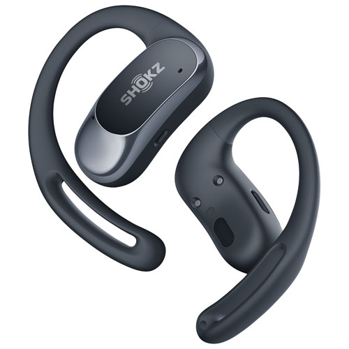 Image 1 de 7.. Écouteurs ouverts 100 % sans fil OpenFit Air de Shokz - Noir