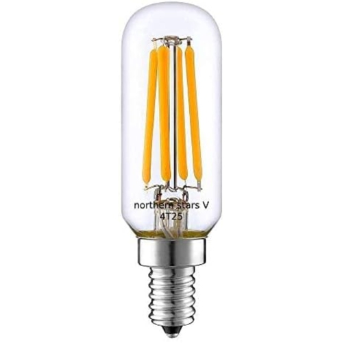 Image 1 de 1.. Ampoule DEL le-4T6/E12/840 4000K 120&nbsp;V 7&nbsp;W E26 700 à 60&nbsp;W de Northern Stars - transparent - Paquet de 2