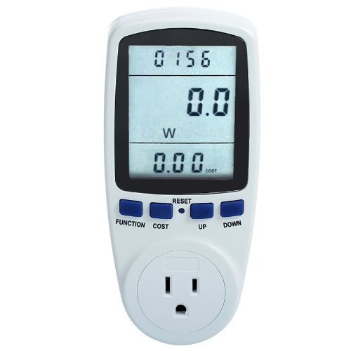 Image 1 de 4.. Compteur de puissance à brancher Stanz moniteur de tension en watts ampèremètre avec moniteur de consommation d'électricité Max 15&nbsp;A 1800&nbsp;W