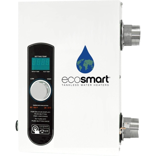 Image 1 de 7.. Chauffe-piscine électrique sans réservoir EcoSmart Pool 27, 27kW V, 240 V, 112,5 a avec technologie d'autorémodulation