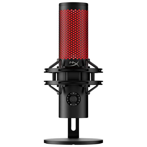 Image 1 de 13.. Microphone de jeu USB QuadCast 2 de HyperX - Noir/Rouge