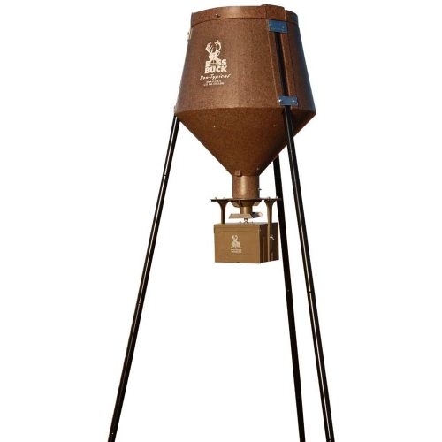 Image 1 de 8.. Mangeoire automatique à chevreuils de chasse Boss, grande capacité, série 200, 200&nbsp;lb