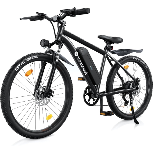 Image 1 de 10.. Vélo de montagne électrique pour adultes M10 d'isinwheel - Noir