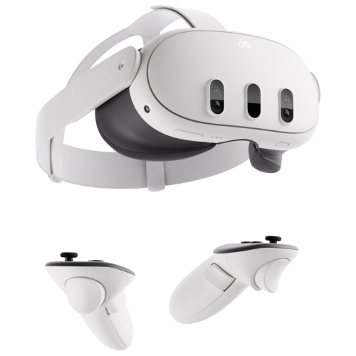 Image 1 de 4.. Remis à neuf - Casque de réalité virtuelle Meta Quest 3 512&nbsp;Go avec manettes Touch Plus