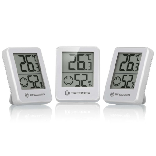 Image 1 de 7.. BRESSER ClimaTrend Hygro Indicator 3-piece Set Thermo-Hygrometer