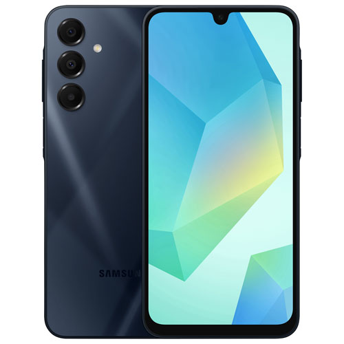 Image 1 de 9.. Galaxy A16 5G de 128 Go de Samsung avec Koodo - Bleu nuit - Paiement Balance mensuel