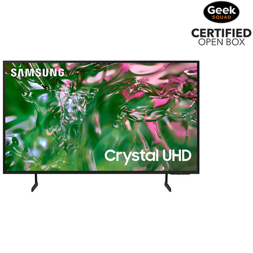 Image 1 de 1.. Boîte ouverte - Téléviseur intelligent Tizen HDR DEL UHD 4K de 98 po de Samsung - 2024