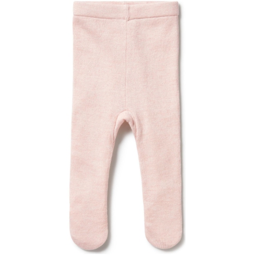 Image 1 de 4.. Legging en tricot avec pieds Wilson+Frenchy - Rose