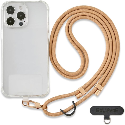 Image 1 de 5.. Cordon universel pour téléphone de Golifyne - Doré