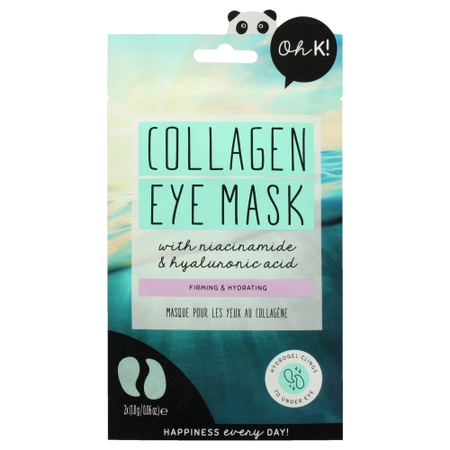Image 1 de 2.. Masque pour les yeux - Collagène de Oh K! Pour unisexe – 1 paires de masques