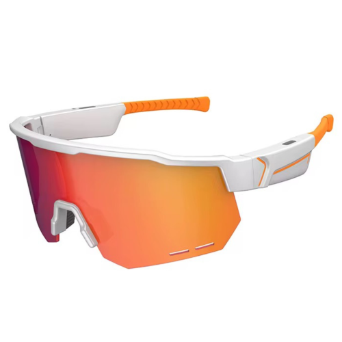 Image 1 de 10.. Lunettes de soleil intelligentes Bluetooth TUTT pour le cyclisme | Appels et musique avec assistance vocale par IA | Deux microphones | Protection HD